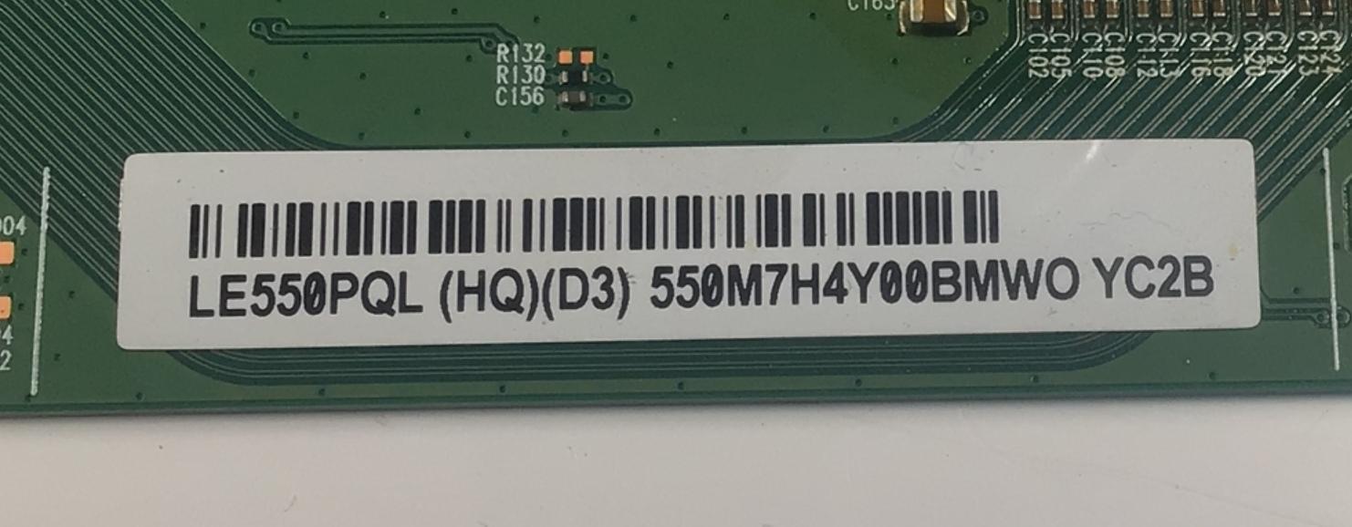 T-CON PARA TV LG ORIGINAL / NUMERO DE PARTE 6871L-6872B / 6870C-0908B / LE550P0L-HQD1-TCA / 550M7H4Y00 / LE550PQL (HQ)(D3) / ABT11Y / M00252 / MODELO OLED55C2AUA / OLED55C2AUA.DUSQLJR - Imagen 3