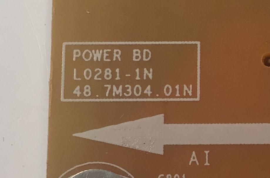FUENTE DE PODER PARA MONITOR DELL ORIGINAL / NUMERO DE PARTE 22032772 / 48.7M304.01N / L0281-1N / 55.7N904.A05G / D309P31102 / PANEL LM230WF5 (TL)(F4) / MODELO P2312HT - Imagen 2