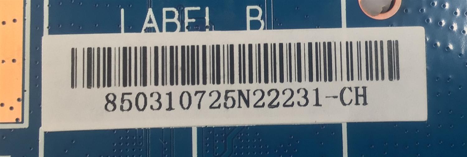 MAIN PARA TV ONN ORIGINAL 4K UHD HDR ROKU TV / NUMERO DE PARTE JUC7.820.00293822 / RK.M9010-UC / 850310725N22231-CH / A8G41C5M002574AL / PANEL C500Y19-5C / DISPLAY V500DJ7-QE1 REV.D6 / MODELO 100012585 50" - Imagen 3
