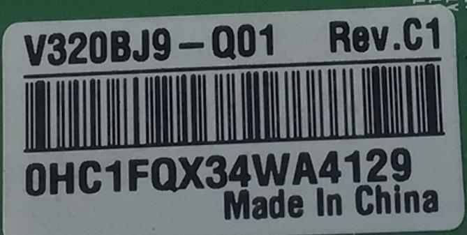 MAIN FUENTE COMBO ORIGINAL PARA TV TCL HD ROKU TV / NUMERO DE PARTE 30800-001042 / 40-MR16X3-MPB2HG / 11602-500740 / MR16X3 / 30801-001034 / V8-MR16K01-LF / PANEL LVW320NDEL / DISPLAY V320BJ9-Q01 REV.C1 / MODELO 32S331 - Imagen 2