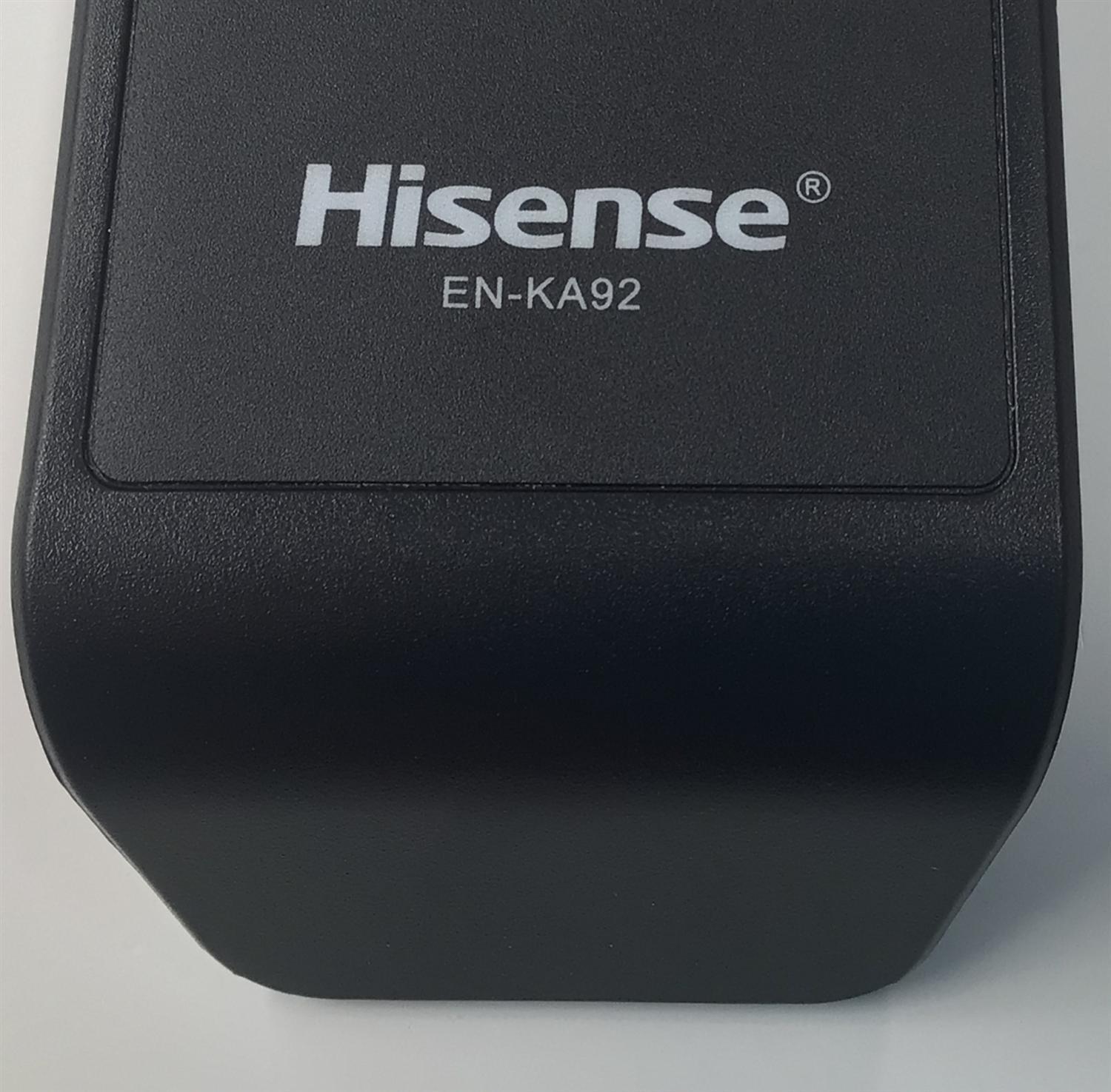 CONTROL REMOTO NUEVO PARA TV HISENSE ORIGINAL / NUMERO DE PARTE EN-KA92 / 175873 / XHY20160912 / IEC R03 / MODELOS 32d37 / 32h3b1 / 32h3b2 / 32h3 C / 32h3e / 40h3b / 40h3 C / 40h3e - Imagen 2