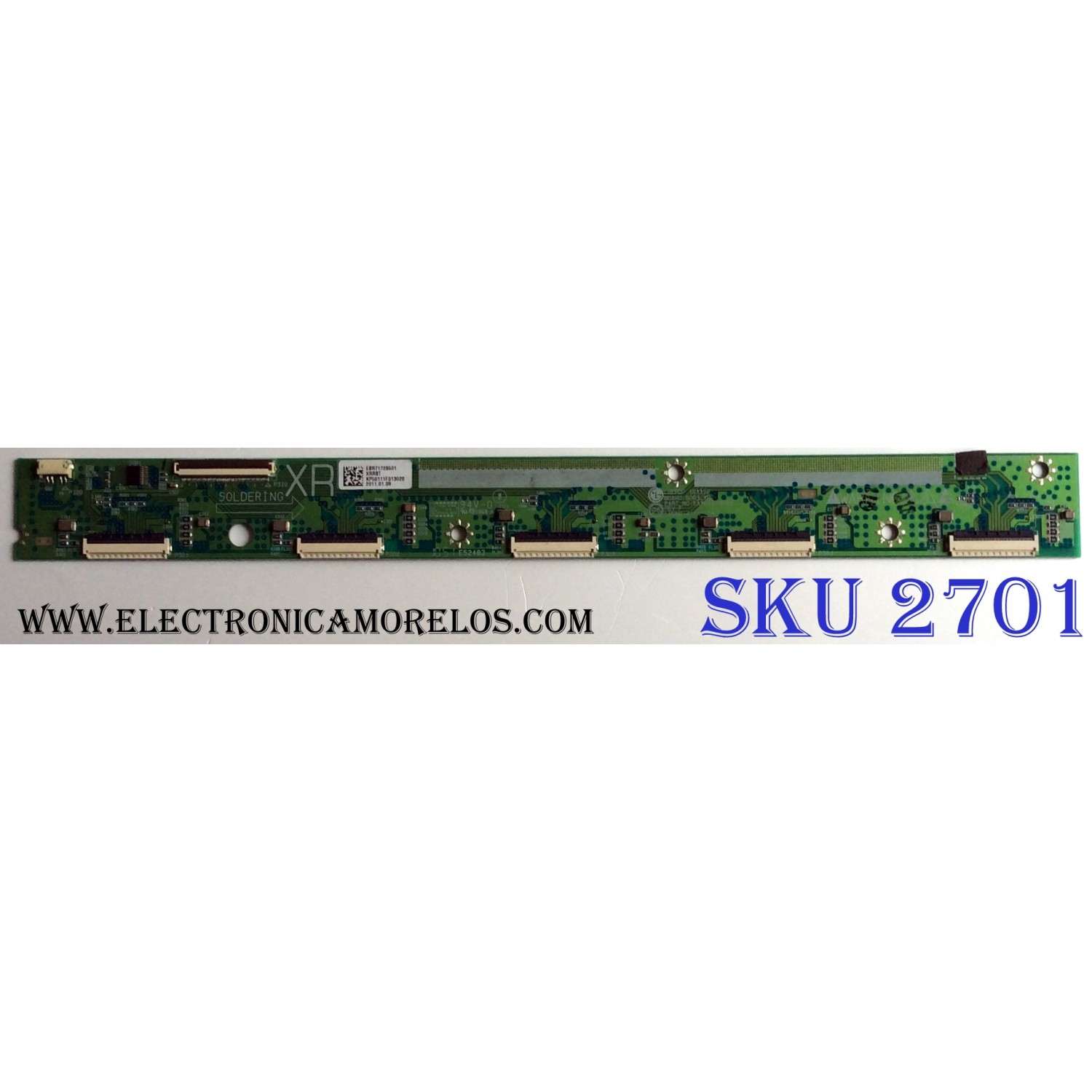 BUFFER XR / LG EBR71728501 MODELO 50PV400-UB