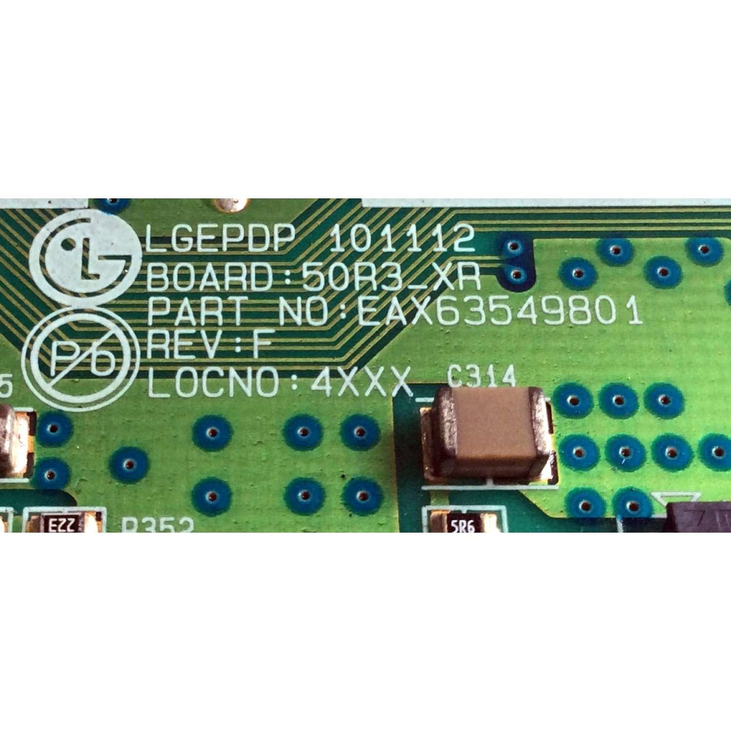 BUFFER XR / LG EBR71728501 MODELO 50PV400-UB - Imagen 3
