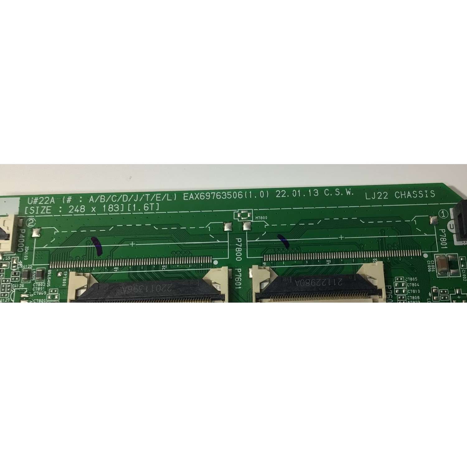 MAIN PARA TV LG ORIGINAL 4K UHD QNED SMART TV / NUMERO DE PARTE EBT67332701 / EAX69763506 / EAX69763506(1.0) / 67332701 / DISPLAY LC860DQR (SP)(A1) / PANEL NC860QQD-AALH1 / MODELO 86QNED85UQA / 86QNED85UQA.BUSYLJR - Imagen 4