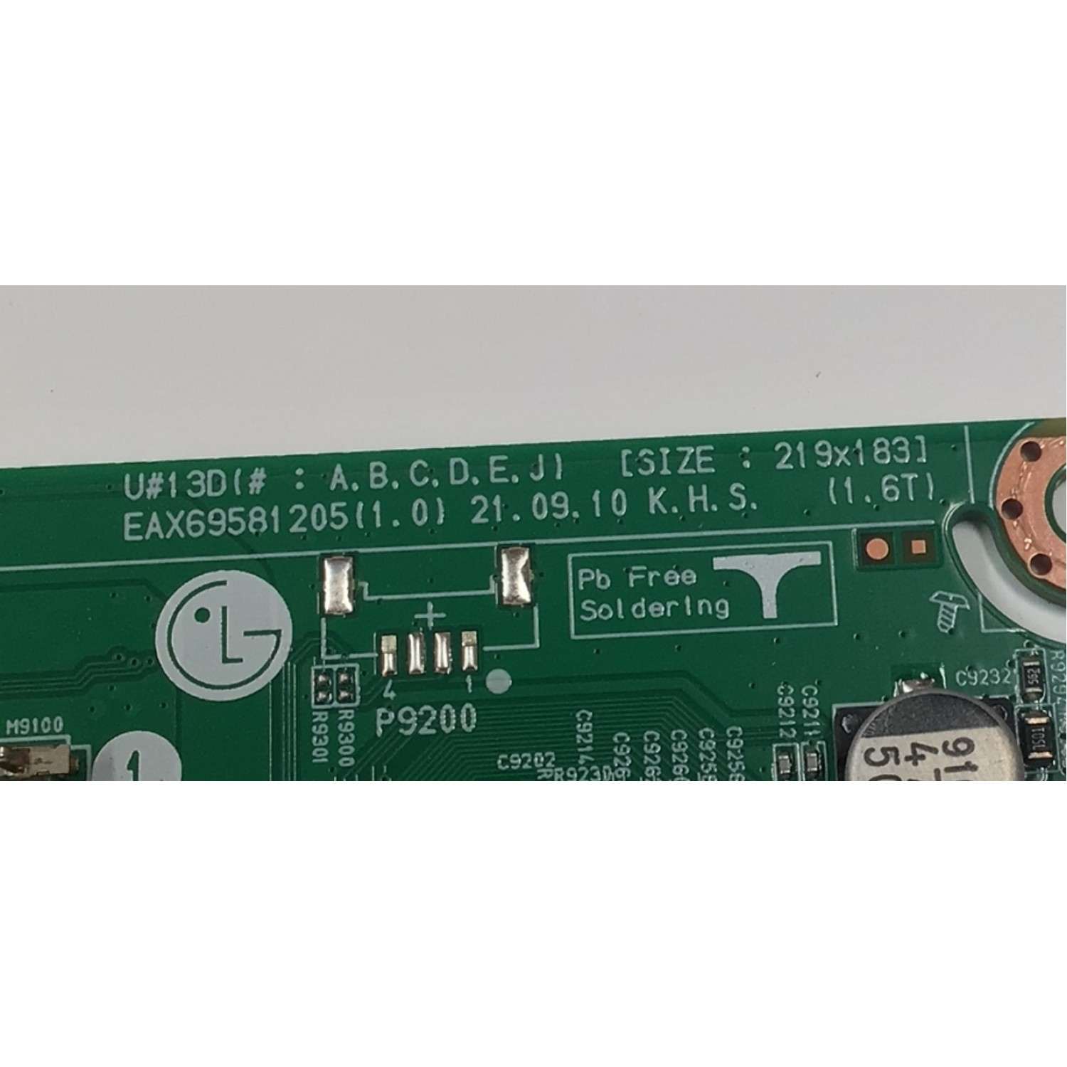 MAIN PARA TV LG ORIGINAL / NUMERO DE PARTE EBT67228520 / EAX69581205 / EAX69581205(1.0) / 67228520 / PANEL NC650TQG-VSKH5 / DISPLAY JR645R3HA97 / MODELO 65UQ7070ZUE / 65UQ7070ZUE.BUSMLKR  - Imagen 4
