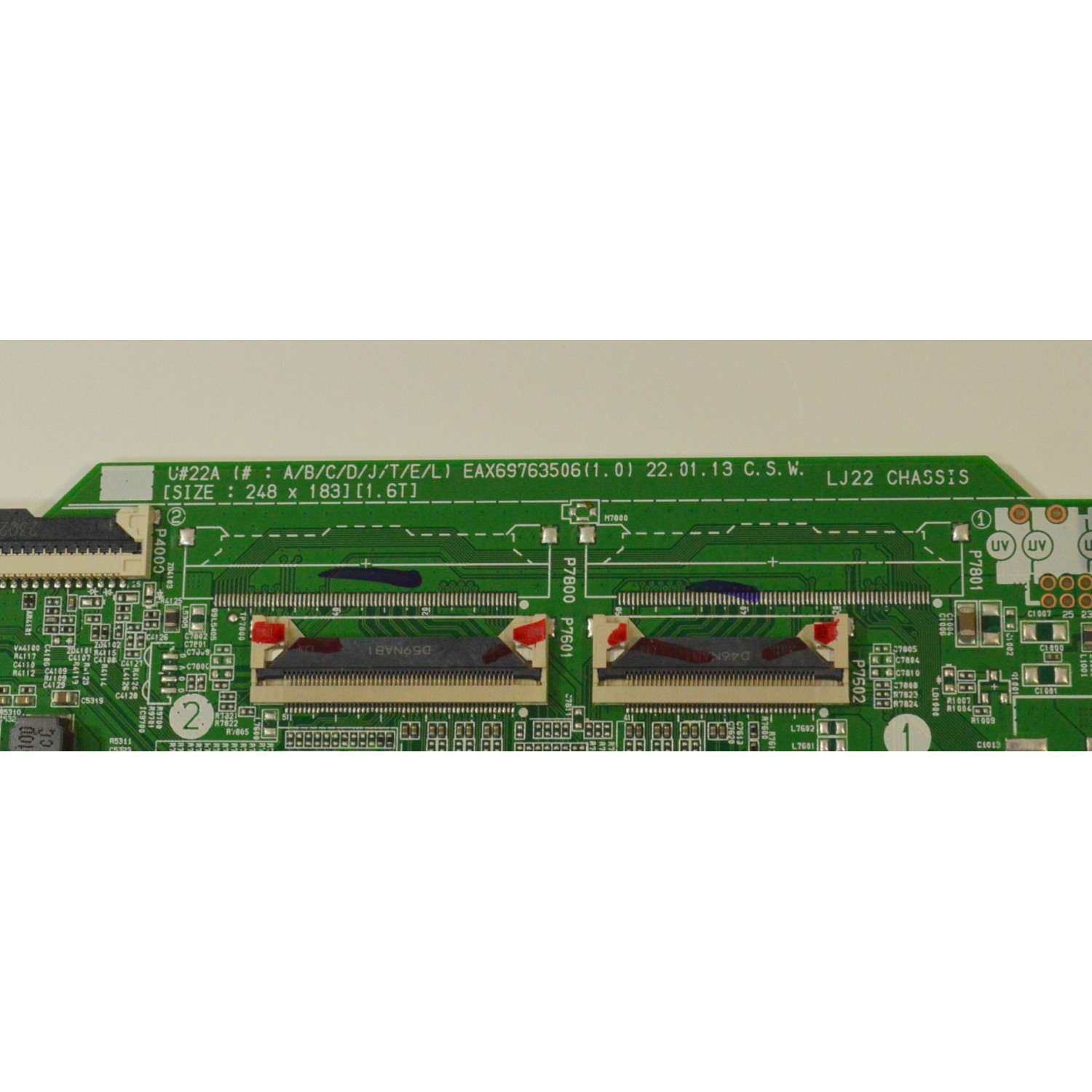MAIN PARA TV LG ORIGINAL 4K UHD SMART TV / NUMERO DE PARTE EBT67691101 / EAX69763506 / EAX69763506(1.0) / 67691101 / PANEL NC860TQF-ABLH5 / DISPLAY HV860QUB-E1E / MODELO 86UQ7070ZUD / 86UQ7070ZUD.BUSGLKR - Imagen 2