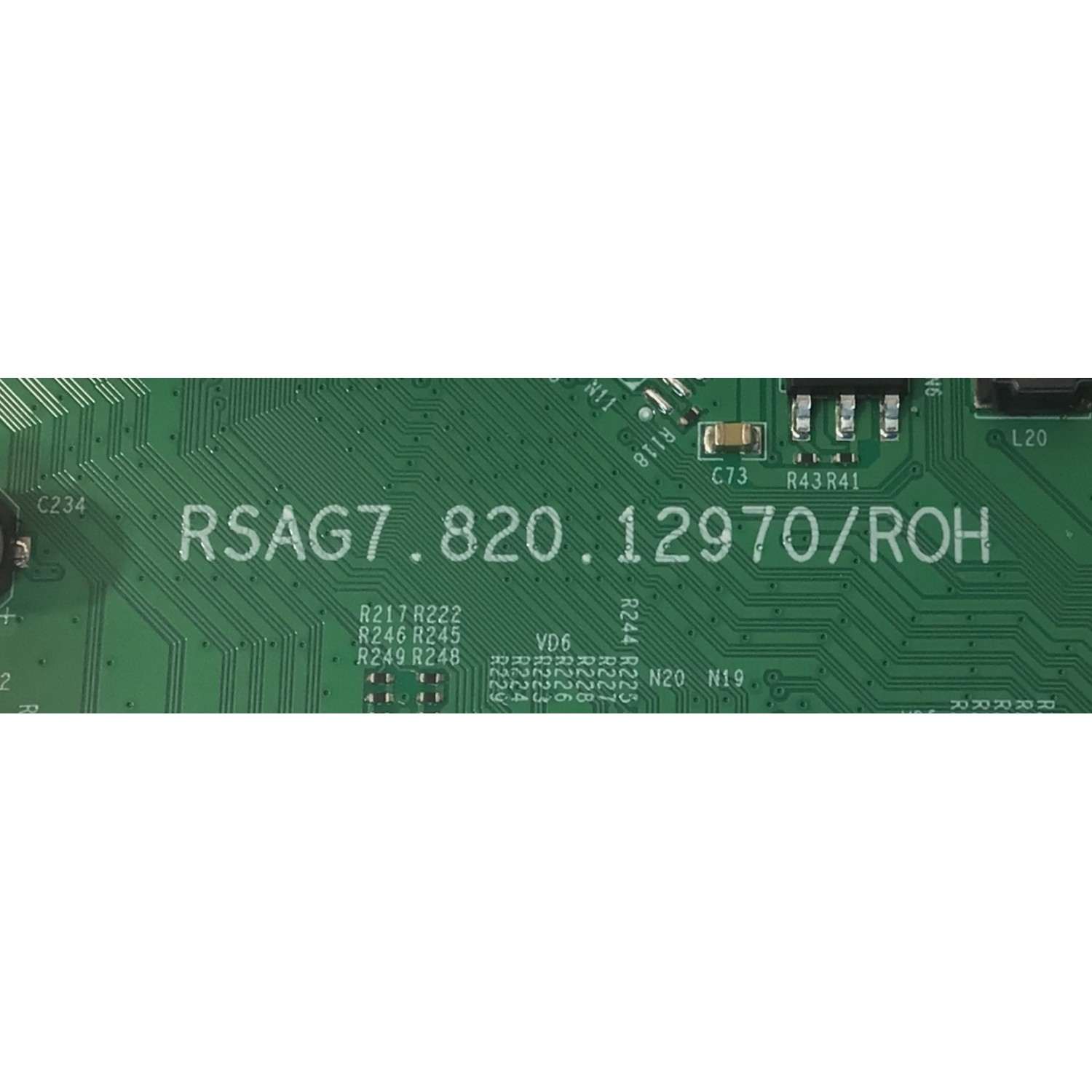 MAIN FUENTE COMBO PARA TV HISENSE ORIGINAL 4K UHD HDR VIDAA / NUMERO DE PARTE 332764 / RSAG7.820.12970/ROH / 332765 / 43A51HUV / X02DE047196A / PANEL HD425Y1U51-TOL2 / DISPLAY T430QVN03.7 / MODELO  43A6KV / 43A6KV 43A51HUV - Imagen 3