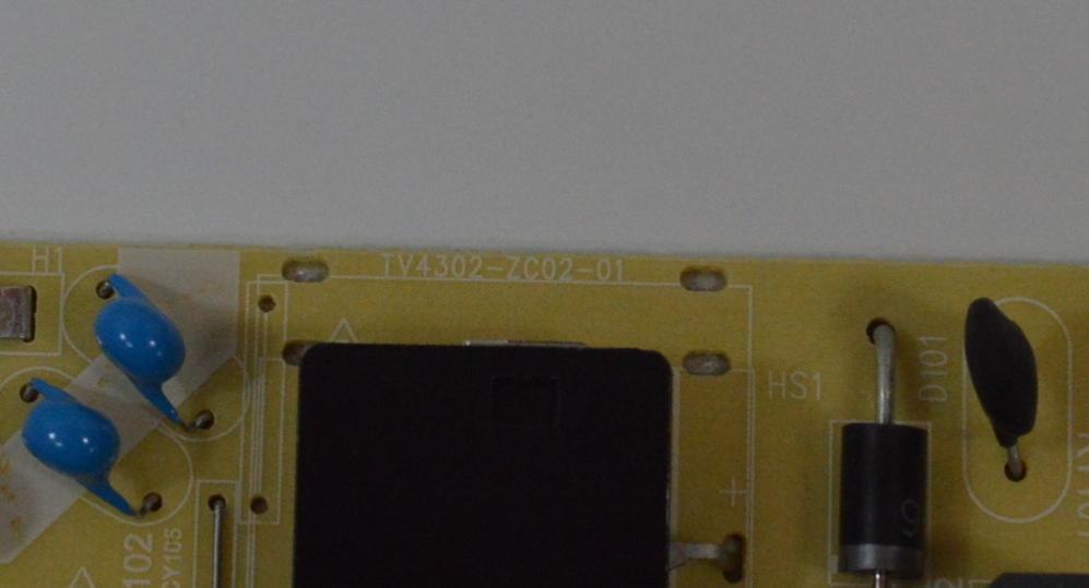 FUENTE DE PODER PARA TV ONN ORIGINAL / NUMERO DE PARTE 514C4302M04 / TV4302-ZC02-01 / M04/5404-00088 / 20240420 / 2010135353 / E021M715-B1 / DISPLAY ST5461D18-2 VER.2.1 / MODELO 100012586 55" - Imagen 3