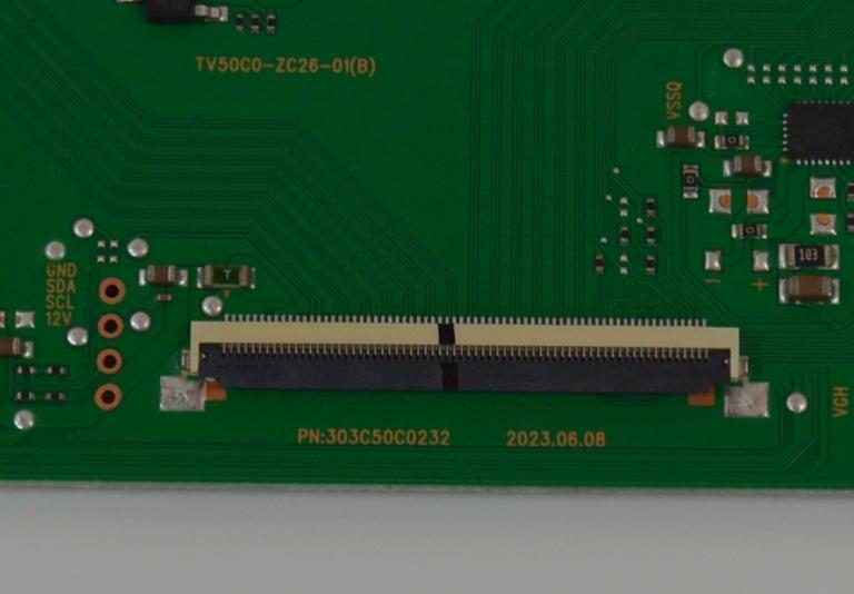 T-CON ORIGINAL PARA TV ONN / NUMERO DE PARTE 513C50C0M51 / TV50C0-ZC26-01(B) / 303C50C0232 / M51/1917-03896 / 20240420 / 2130006081 / PANEL V550DJ2-Q01 (D1) / DISPLAY V550DJ2-Q01 REV.D1 / MODELO 100012586 55" - Imagen 3