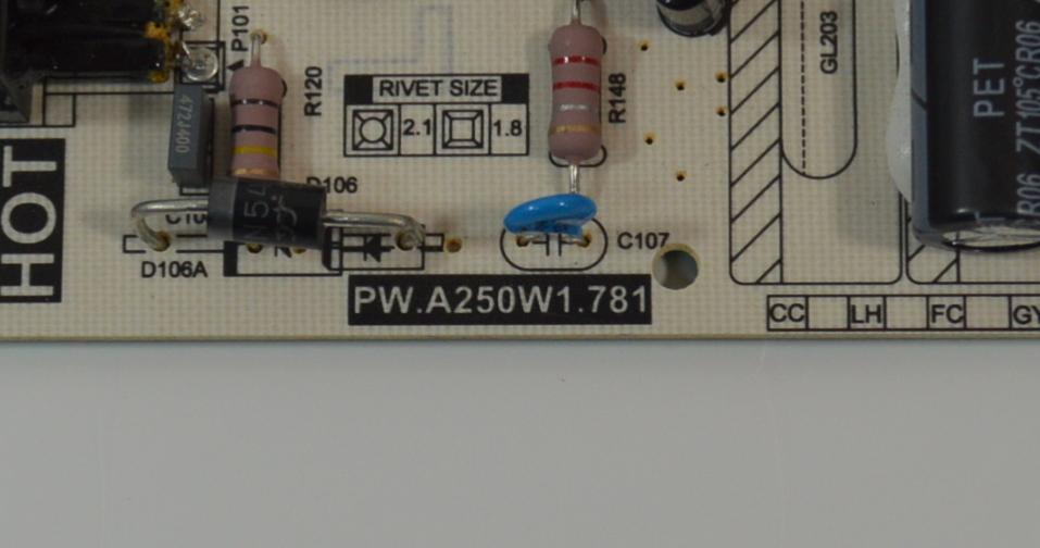 FUENTE DE PODER ORIGINAL NUEVA PARA TV AMAZON OMNI SERIES / NUMERO DE PARTE 81-PWE15X-C250001 / PW.A250W1.781 / PW.A250W1.781-M-03 / PW.A250W1 781-M-03 / E173873 / E56334 / SHG6004C / 20190909 / MODELO QL65F601A - Imagen 4