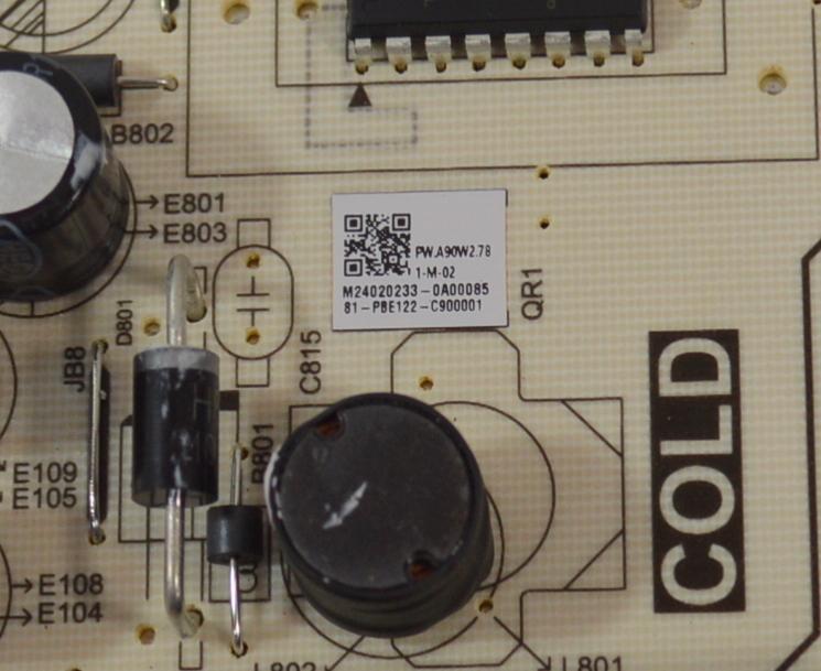 FUENTE DE PODER ORIGINAL NUEVA PARA TV JVC / NUMERO DE PARTE 81-PBE122-C900001 / 81-PBE122-C0900001 / PW.A90W2.781 / PW.A90W2.781-M-02 / PW.A90W2 781-M-02 / E173873 / PANEL LVU550CSDX / DISPLAY ST5461D12-6 VER.2.2 / MODELO SI55URF / DAW55URF - Imagen 2
