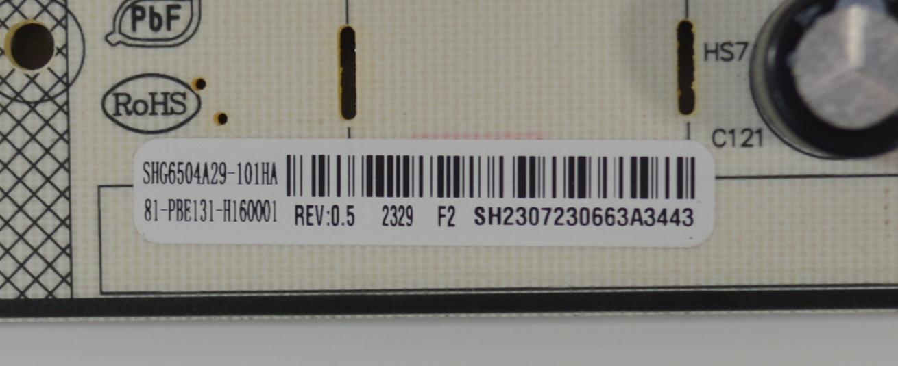 FUENTE DE PODER ORIGINAL NUEVA PARA TV PHILIPS / NUMERO DE PARTE 81-PBE131-H160001 / SHG6504A-101H / DLBB500 / SHG6504A29-101HA / SHG6504A / DLBB500 REV:0.5 / E56334 / CQC14134104969 / 20200416 / MODELO 65PUL6653 / 65PUL6653/F8 - Imagen 2
