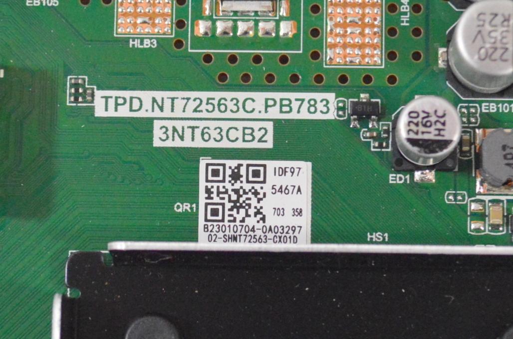 MAIN FUENTE COMBO ORIGINAL NUEVA PARA TV SMART TV / NUMERO DE PARTE 02-SHNT72563-CX01D / TPD.NT72563C.PB783 / 3NT63CB2 / IDF975467A / B23010704 / P2RK29153A2 - Imagen 2