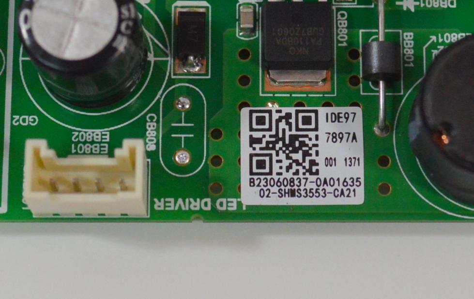 MAIN FUENTE COMBO ORIGINAL NUEVA PARA TV / NUMERO DE PARTE 02-SHMS3553-CA21 / TP.MS3553.PB782 / 02-SHNS3553-CA21 / 3MS553A0 / IDE977897A / B23060837 / 2605H77C0 - Imagen 2