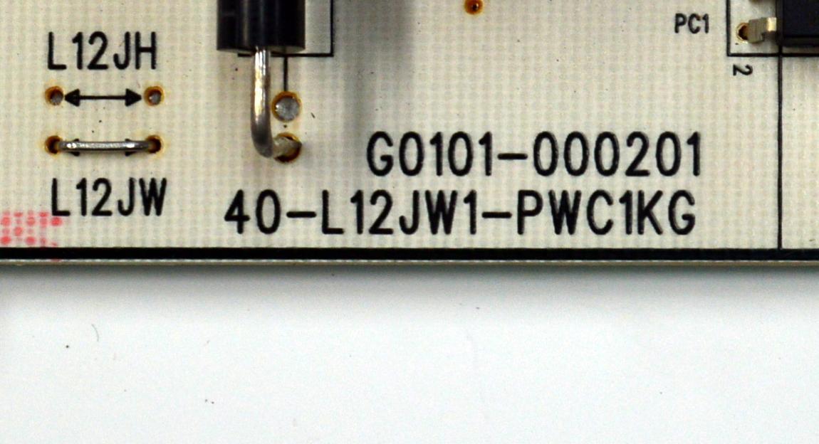 FUENTE DE PODER ORIGINAL PARA TV TCL / NUMERO DE PARTE G0504-000212 / G0101-000201 / 40-L12JW1-PWC1KG / G0504-000212-Z00 / 20371352 / PANEL LVU550NDJL / DISPLAY ST5461D18-2 V2.1 / CSU05-XL-1 / CSU05-XR-1 / MODELO 55S571G / 55S551G - Imagen 2