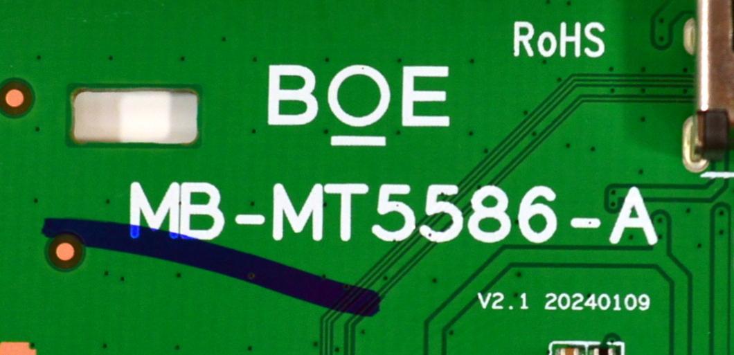 MAIN ORIGINAL PARA TV VIZIO 4K UHD HDR SMARTCAST / NUMERO DE PARTE 21201-04549 / MB-MT5586-A / 1000282335 / S11100028233200687 / PANEL BOEI650WQ1 / DISPLAY HV650QUB-F72 REV.1.0 / MODELO V4K65M-0804 / V4K65M-0804 LBSFT5HA - Imagen 3
