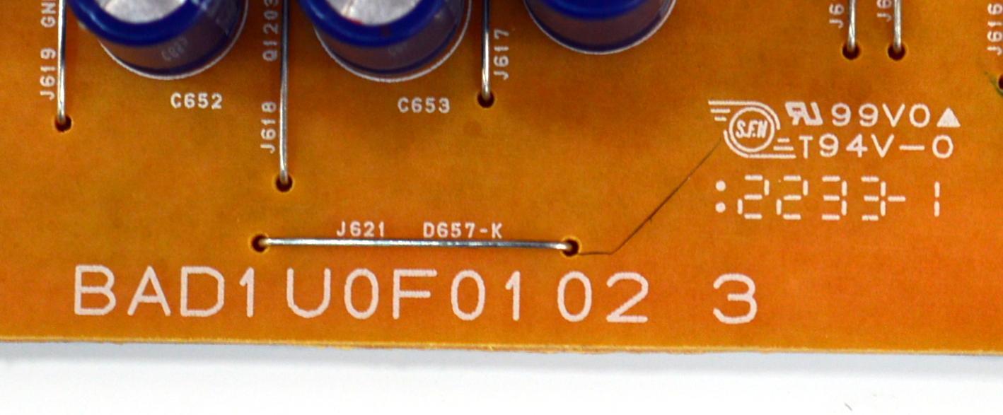 FUENTE DE PODER ORIGINAL PARA TV PHILIPS / NUMERO DE PARTE ADDUG023 / BAD1U0F01 02 3 / BAD1U0F01023 / P000001275 / PANEL UCFU0XT-G068 / CC500PV7D VER.02 / MODELO 50PFL4756/F7 - Imagen 2