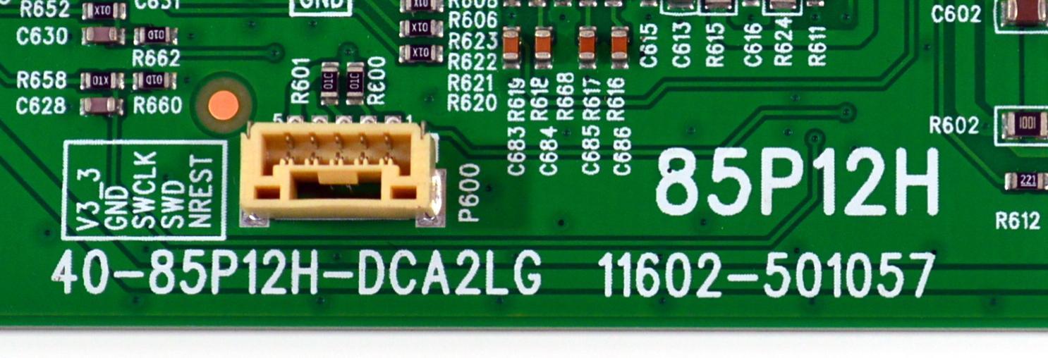 LED DRIVER ORIGINAL PARA TV TCL / NUMERO DE PARTE 30835-000209 / 40-85P12H-DCA2LG / 11602-501057 / V8-M75P12H-LC / PANEL LVU750NDJL / DISPLAY ST7461D03-2 VER.2.3 / BOARD CSU07-XRL-1 / CSU07-XRR-1 / CSU07-XLL-1 / CSU07-XLR-1 / MODELO 75Q691G / 75Q691F - Imagen 2