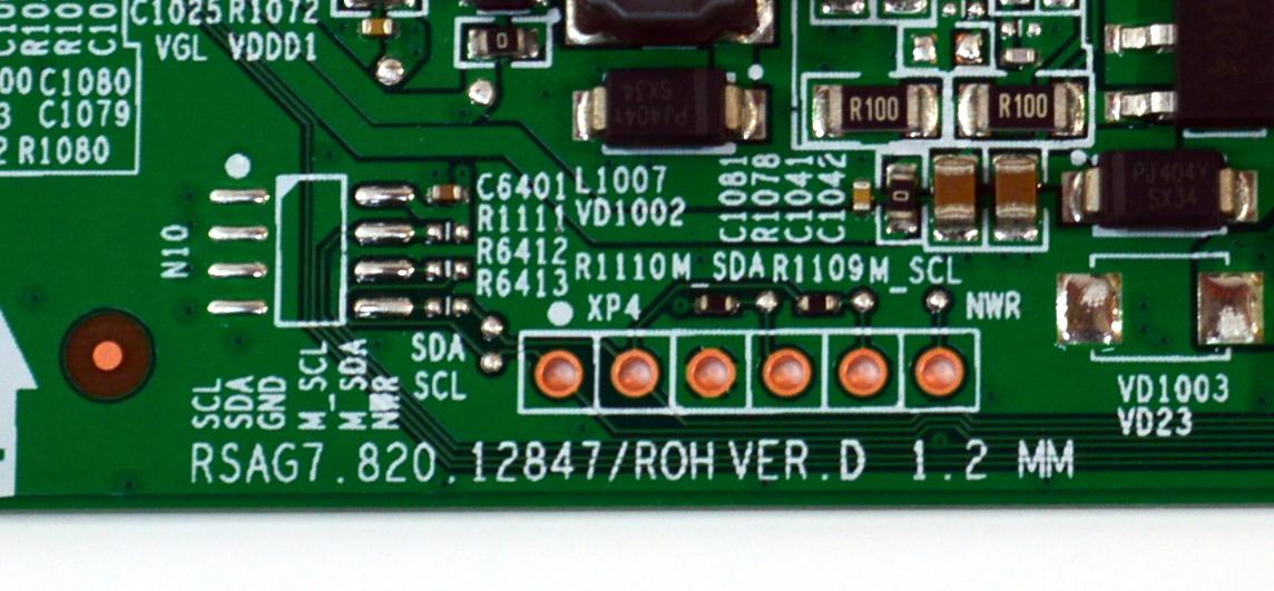 T-CON ORIGINAL PARA TV HISENSE / NUMERO DE PARTE 403461 / RSAG7.820.12847/ROH / H41804PNS48A1 / RSAG7.820.12847/ROH VER.D / TCFZ2444B3Q8 / PANEL HD650H1U74-T0L7B6 / DISPLAY HV650QUB-E75 REV.2.0 / MODELO 65QD7N - Imagen 4