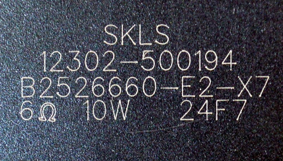 KIT DE BOCINAS ORIGINAL PARA TV TCL 3 PIEZAS / NUMERO DE PARTE 12302-500194 / G0202-000225 / B2526660-E2-X7 / 6Ω / 10W / 20W / BZ517520-C1-X3 / Z24F26 / SW/YX255-7 / MODELO 98Q672G - Imagen 2