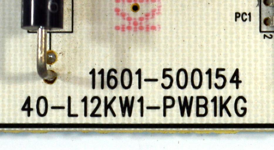 FUENTE DE PODER ORIGINAL PARA TV TCL / NUMERO DE PARTE G0504-000280 / 40-L12KW1-PWB1KG / 11601-500154 / G0504-000280-Z00 / 20375594 / 20240711 / PANEL LVU430NDAL / DISPLAY T430QVN03.G / MODELO 43S470G / 43S451 - Imagen 3