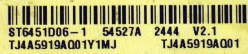 MAIN ORIGINAL PARA TV SAMSUNG / NUMERO DE PARTE BN96-59954C / BN41-03231A / BN41-03231 / KANT_SU2E_DU7000 / BN9659954C / BN96-58578A / BN96-58289A / PANEL CY-BD065HGHV1H / DISPLAY ST6451D06-1 V2.1 / BOARD CSUI6-XR-1 CSUI6-XL-1 / MODELO UN65DU6900FXZA CA03 - Imagen 4