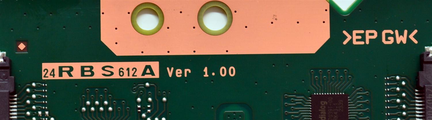 LED DRIVER ORIGINAL PARA TV SONY / NUMERO DE PARTE RL75S / BOARD 24RBS612A Ver 1.00 / 653001845A / EPGW / PANEL YDEO075MNS11 / DISPLAY ST7461D04-B V2.1 / MARCA SONY /MODELOS K-75XR70C / K75XR70C  - Imagen 4
