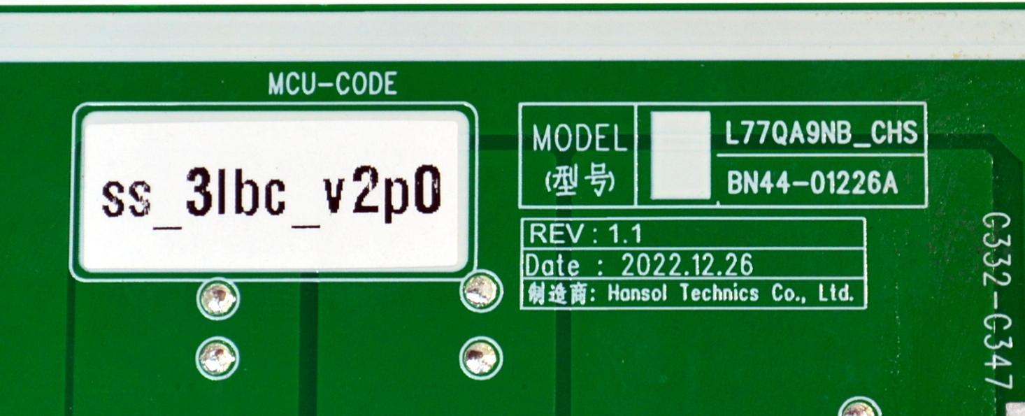 LED DRIVER ORIGINAL PARA TV SAMSUNG / NUMERO DE PARTE BN44-01226A / L77QA9NB_CHS / BN4401226A / PANEL CY-AD077FLLV2H / MODELO QN77S95DDFXZA FD01 / QN77S95DAFXZA - Imagen 3