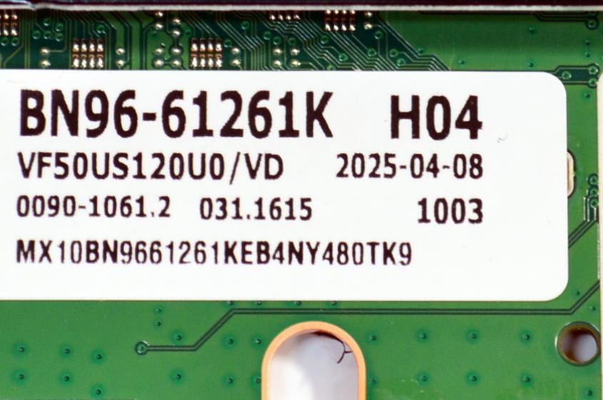 MAIN ORIGINAL PARA TV SAMSUNG 4K UHD HDR SMART TV / NUMERO DE PARTE BN96-61261K / BN41-03350A / BN41-03350 / KANT_SU2E_FU8 / BN9661261K / PANEL CY-BF050HGNV3H / DISPLAY V500DJ7-QE1 / BN96-59506A / MODELO UN50U8000FDXZA DB01 / UN50U8000FBXZA DB01 - Imagen 3