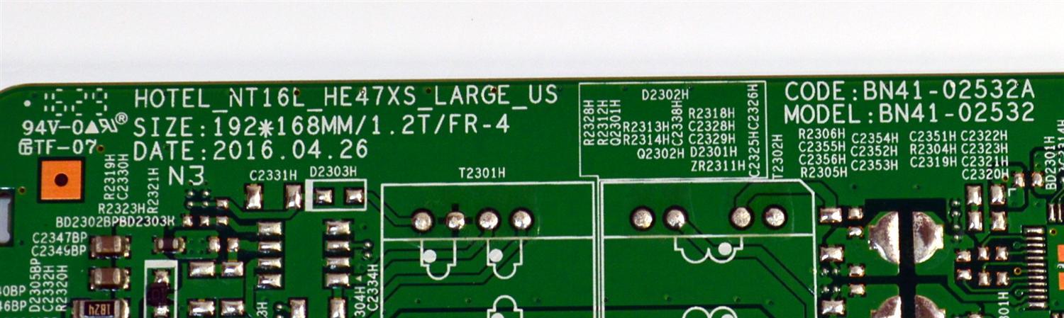 MAIN ORIGINAL PARA TV SAMSUNG / NUMERO DE PARTE BN94-10166V / BN41-02532A / BN41-02532 / BN9410166V / BN97-09386V / PANEL CY-GJ032BGLVAH / DISPLAY LSF320HN06-G01 / BN96-37038A / MODELO HG32NE478BFXZA / HG32NE478BFXZA FA01 - Imagen 4