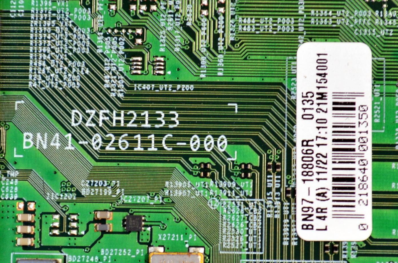 MAIN ORIGINAL PARA TV SAMSUNG / NUMERO DE PARTE BN94-17243Q / BN41-02611C / BN41-02611 / BN41-02611C-000 / DZFH2133 / BN9417243Q / BN97-18806R / PANEL CY-BT043HGAV3H / DISPLAY T430QVN03.K / BN96-52433A / MODELO HG43NT690UFXZA / HG43NT690UFXZA AA02 - Imagen 4