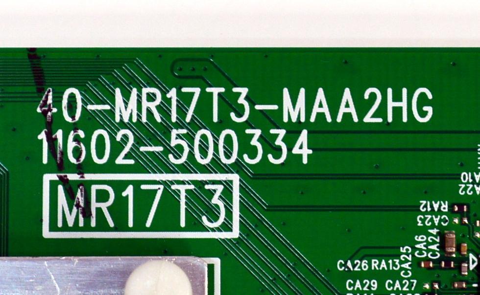 MAIN ORIGINAL PARA TV TCL 4K UHD HDR ROKU TV / NUMERO DE PARTE 30800-000396 / 11602-500334 / 40-MR17T3-MAA2HG / MR17T3 / 30801-000363 / V8-MR17K01-LF / PANEL LVU430NDEL / DISPLAY V430DJ1-Q01 REV.D2 / MODELO 43S431 - Imagen 4