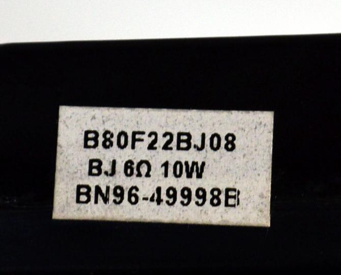 KIT DE BOCINAS ORIGINAL PARA TV SAMSUNG 2 PIEZAS / NUMERO DE PARTE BN96-49998B / B80F2BJ08 / BN9649998B / MODELO UN55TU7000FXZA / UN55TU700DFXZA / LH55BETHLGFXGO - Imagen 2