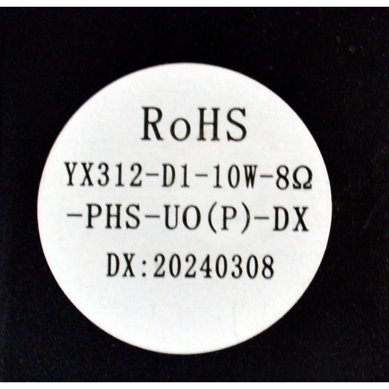 KIT DE BOCINAS ORIGINAL PARA TV ONN 2 PIEZAS / NUMERO DE PARTE YX312-D1 / PHS-UO (P)-DX / MODELO 100012589 32" / 100058007 40" - Imagen 2