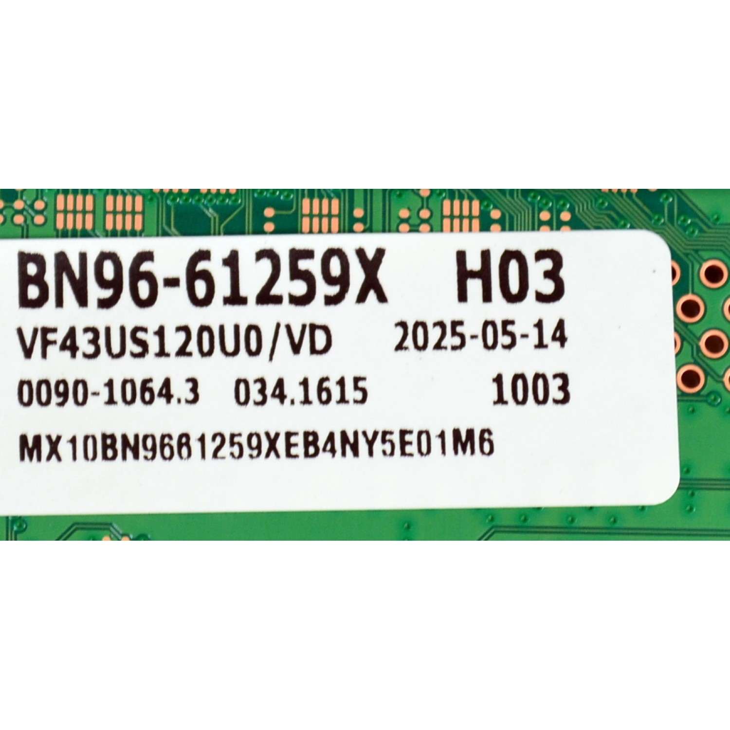 MAIN ORIGINAL PARA TV SAMSUNG 4K UHD HDR / NUMERO DE PARTE BN96-61259X / BN41-03350A / BN41-03350 / KANT_SU2E_FU8 / BN9661259X / PANEL CY-BF043HGAV3H / DISPLAY T430QVN04.3 / BN96-60126A / MODELO UN43U8000FDXZA / UN43U8000FDXZA AB03 - Imagen 3