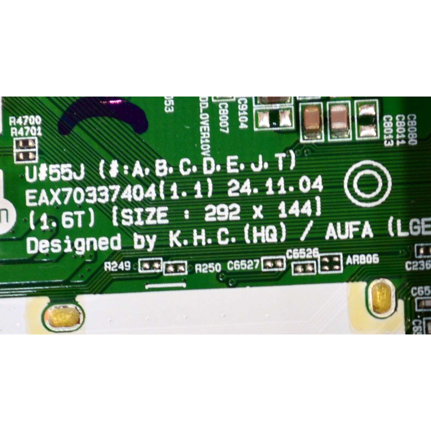 MAIN ORIGINAL PARA TV LG 4K UHD HDR SMART TV / NUMERO DE PARTE EBT30136682 / EAX70337404 / EAX70337404(1.1) / 30136682 / PANEL NC650DQG-ABPH1 / DISPLAY HV650QUB-F7E / MODELO 65UA7700AUA / 65UA7700AUA.BUSFLKR - Imagen 3