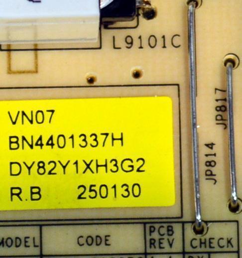 FUENTE DE PODER ORIGINAL PARA TV SAMSUNG / NUMERO DE PARTE BN44-01337H / L55S7A_FVD / BN4401337H / PANEL CY-BF055HGXV8H / DISPLAY LC550EQC (SS)(A4) / MODELO UN55U8000FBXZA - Imagen 3