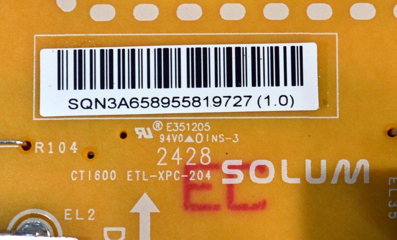FUENTE DE PODER ORIGINAL PARA TV LG / NUMERO DE PARTE EAY65895581 / LGP75NTS-24U1 / ST75P211A1/WHE / ML41A050983A / 65895581 / PANEL NC750TQG-ABKHG / DISPLAY HV750QUB-F9E / MODELO 75UT7000PUA.BUSFLKR / 75UA7100AUB.BUSFLKR - Imagen 3
