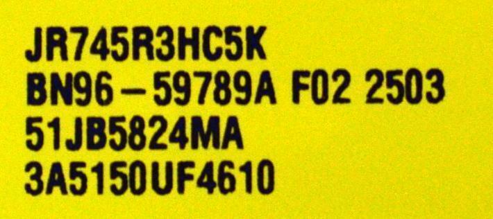 MAIN ORIGINAL PARA TV SAMSUNG 4K UHD HDR SMART TV / NUMERO DE PARTE BN94-18652U / BN41-03347A / BN41-03347 / BN41-03347A-000 / DFVC2504 / BN9418652U / PANEL CY-TF075HGSV1H / DISPLAY JR745R3HC5K / BN96-59789A / MODELO QN75Q7FBAFXZA UA01 - Imagen 4