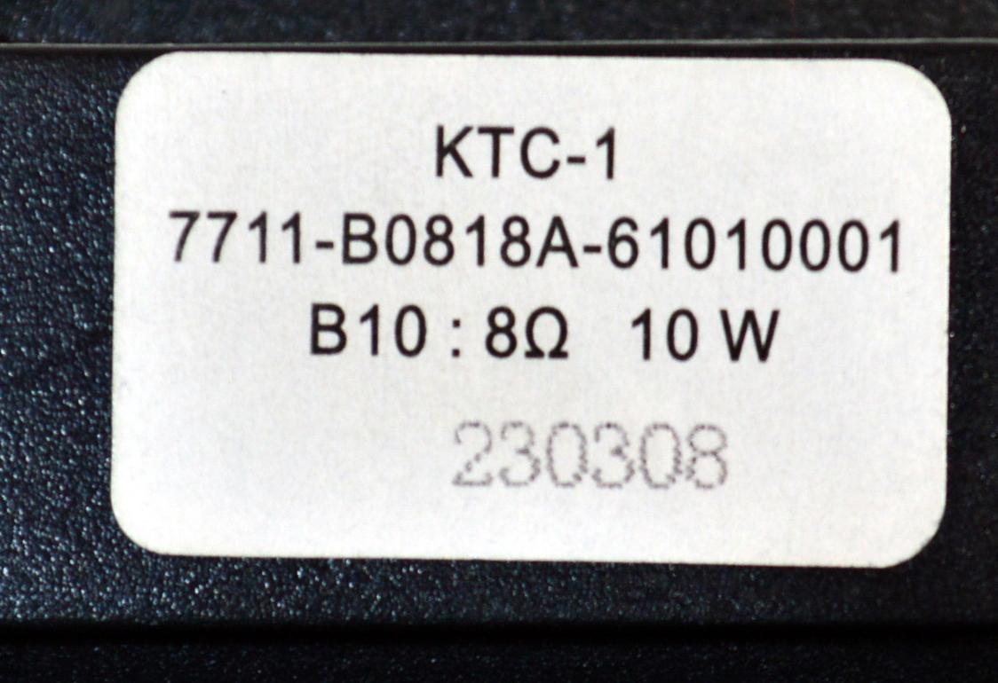 KIT DE BOCINAS ORIGINAL PARA TV ONN 2 PIEZAS / NUMERO DE PARTE 7711-B0818A / 7711-B0818A-61010011 / 7711-B0818A-61010001 / MODELO 100012589 32" - Imagen 2