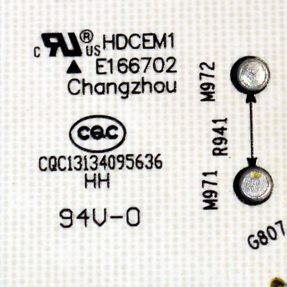 FUENTE DE PODER ORIGINAL PARA TV HISENSE / NUMERO DE PARTE 408004 / RSAG7.820.51517/ROH / CQC13134095636 / HDCEM1 / 51517-B / MODELO 55S75N / 55S7N - Imagen 2