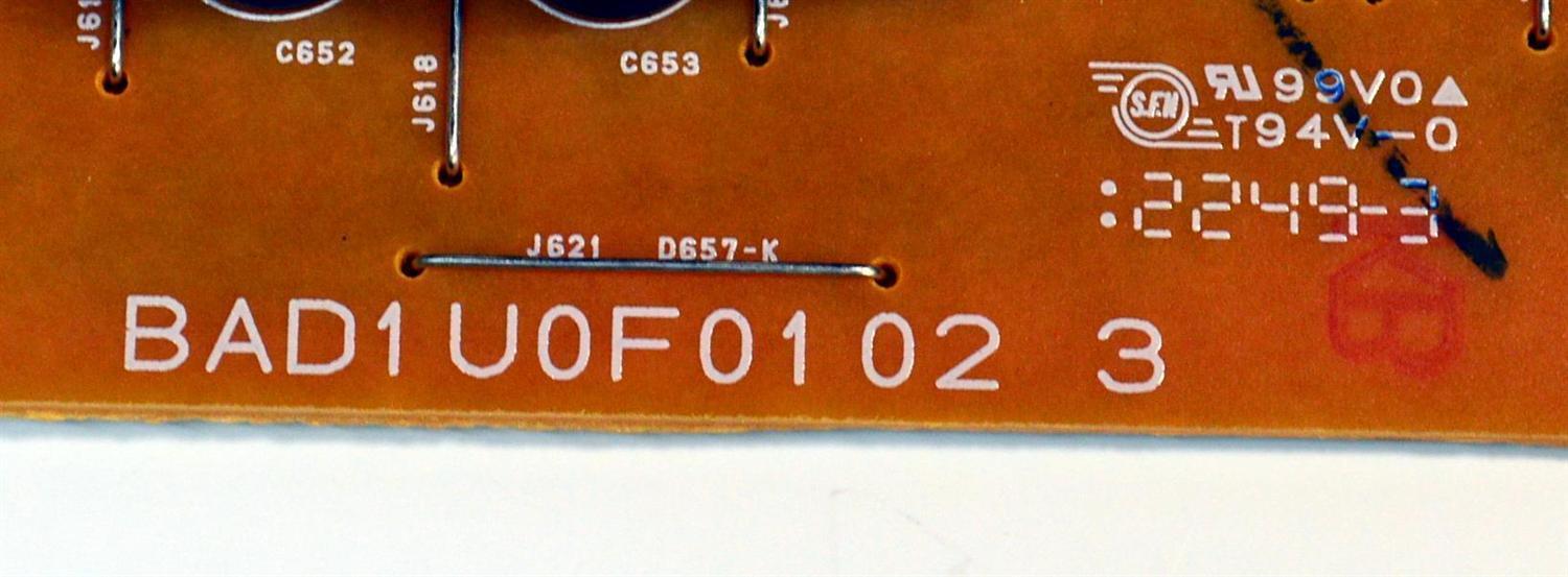 FUENTE DE PODER ORIGINAL PARA TV PHILIPS / NUMERO DE PARTE ADLU0023 / BAD1U0F01 02 3 / P000000575 / PANEL UCAUDXT-E100 / DISPLAY V500DJ7-QE1 REV.D1 / MODELO 50PUL7552/F7 - Imagen 3