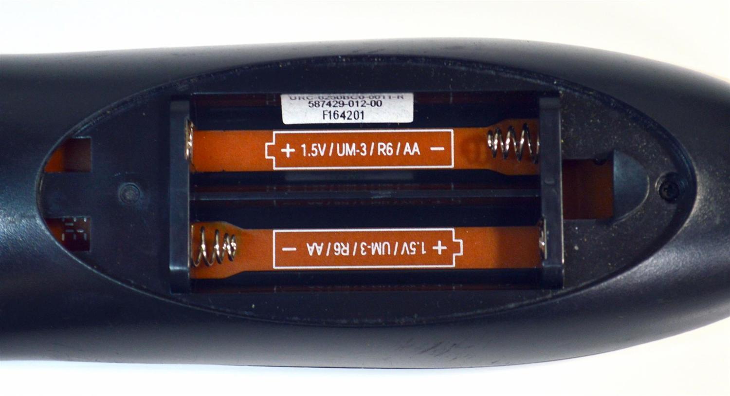 CONTROL REMOTO ORIGINAL FRONTIER PARA CONTROLAR HASTA 4 DISPOSITIVOS DIFERENTES COMO DECODIFICADORES / TELEVISORES / REPRODUCTORES DVD/BLU-RAY / RECEPTORES DE AUDIO / NUMERO DE PARTE MXV4 IR / URC-6250BC0-0011-R / 587429-012-00 / MXV4 / TSTW2TZ - Imagen 4