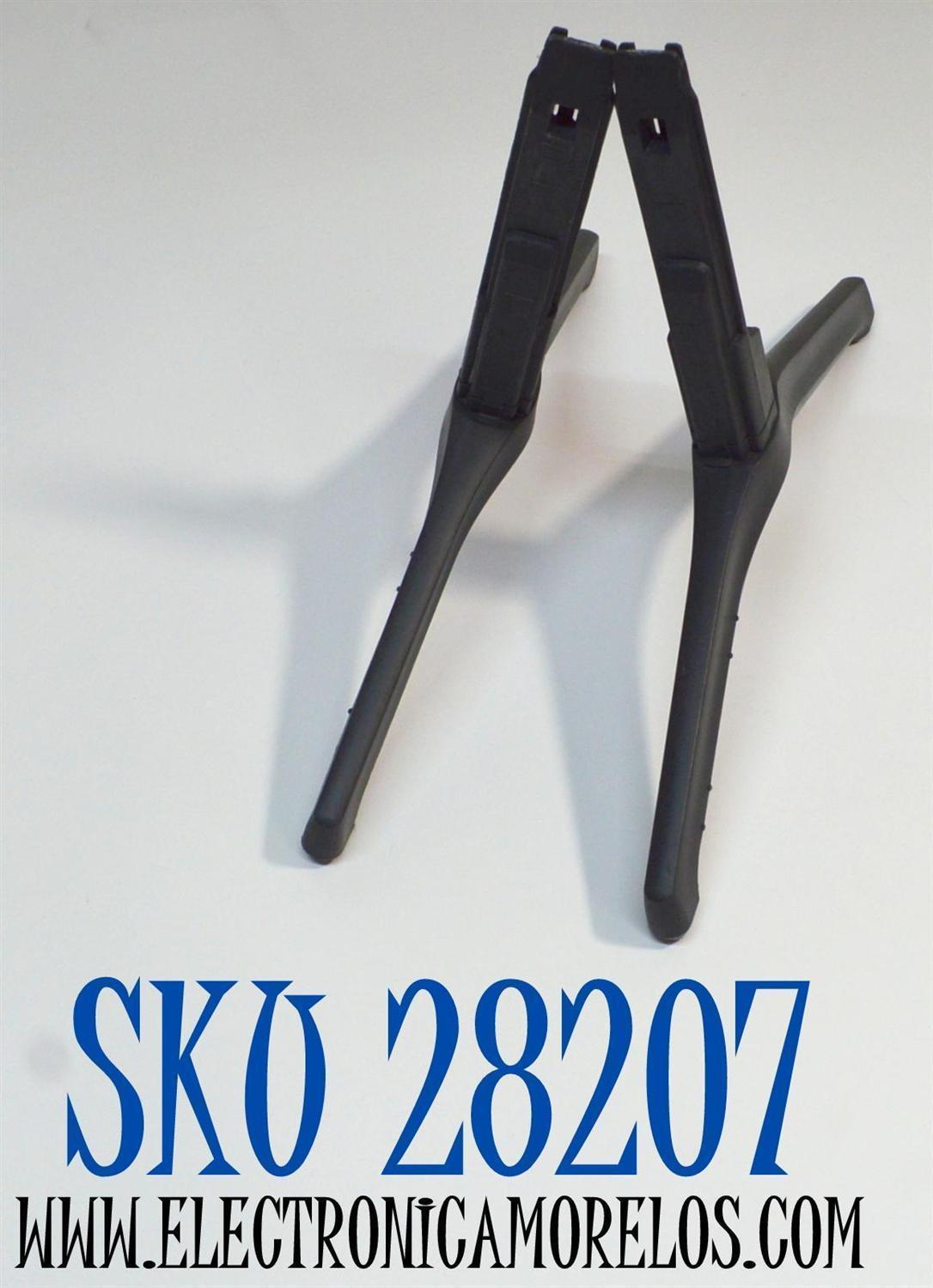 KIT DE BASES ORIGINAL PARA TV SAMSUNG 2 PIEZAS / NUMERO DE PARTE BN63-18878A / BN63-18879A / BN63-18878X006 / BN63-18879X001 / BN63-18879B / BN63-18878B / BN96-50862C / BN96-50860A / BN96-50860C / BN96-50860D / MODELOS UN75 / UN70 / LH70 / LH75
