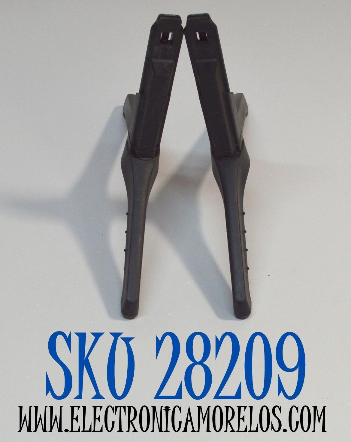 KIT DE BASES ORIGINAL PARA TV SAMSUNG 2 PIEZAS / NUMERO DE PARTE BN63-18877A / BN63-18871A / BN63-18877X009 / BN63-18871X014 / BN96-50856A / BN96-50856C / BN96-50859A / MODELOS UN55TU700DFXZA / UN58TU700DFXZA / UN50TU700DFXZA / LH50BETHLGFXGO / LH55BETH