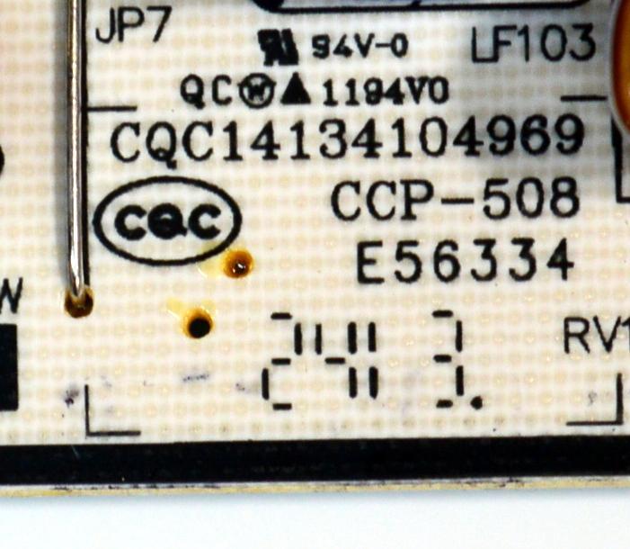 FUENTE DE PODER ORIGINAL NUEVA PARA TV JVC / NUMERO DE PARTE 81-PBE055-H4C83AP / SHG6004C-101H / DLBB513 / SHG6004C83-101HA / CQC14134104969 / MODELO SI58URF - Imagen 2