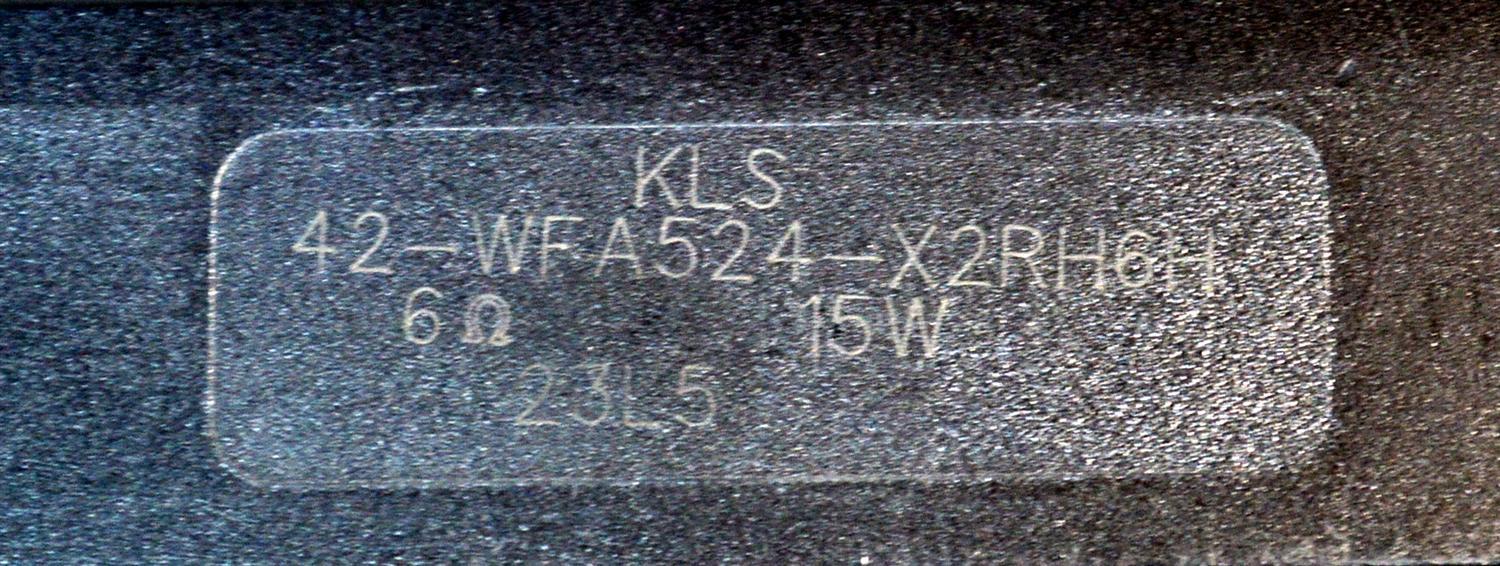 KIT DE BOCINAS ORIGINAL PARA TV PHILIPS 2 PIEZAS / NUMERO DE PARTE 42-WFA524 / 42-WFA524-X2RH6H / 42-WFA524-X2LH6H / MODELO 70PUL7553/F7 - Imagen 2