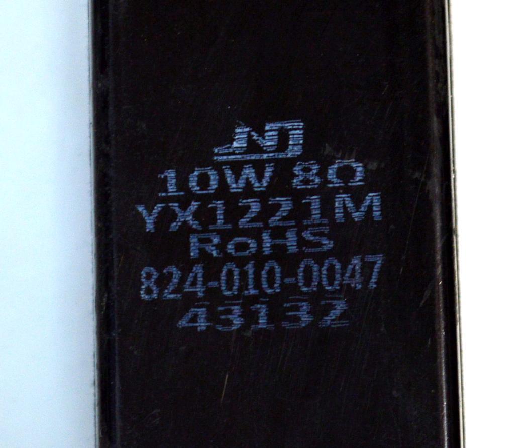 KIT DE BOCINAS ORIGINAL PARA TV WESTINGHOUSE 2 PIEZAS / NUMERO DE PARTE YX1221M / 824-010-0047 / 43132 / MODELO WD43UB4530 - Imagen 2