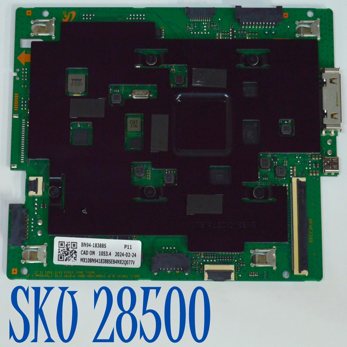 MAIN ORIGINAL PARA TV SAMSUNG QLED 4K UHD HDR SMART TV / NUMERO DE PARTE BN94-18388S / BN41-03226A / BN41-03226 / DFVC2348 / W058C-H18A / BN9418388S / PANEL CY-QD075FHHV1H / DISPLAY ST7461D04-9 V2.1 / BN96-54533B / MODELO QN75LS03DDFXZA CA01