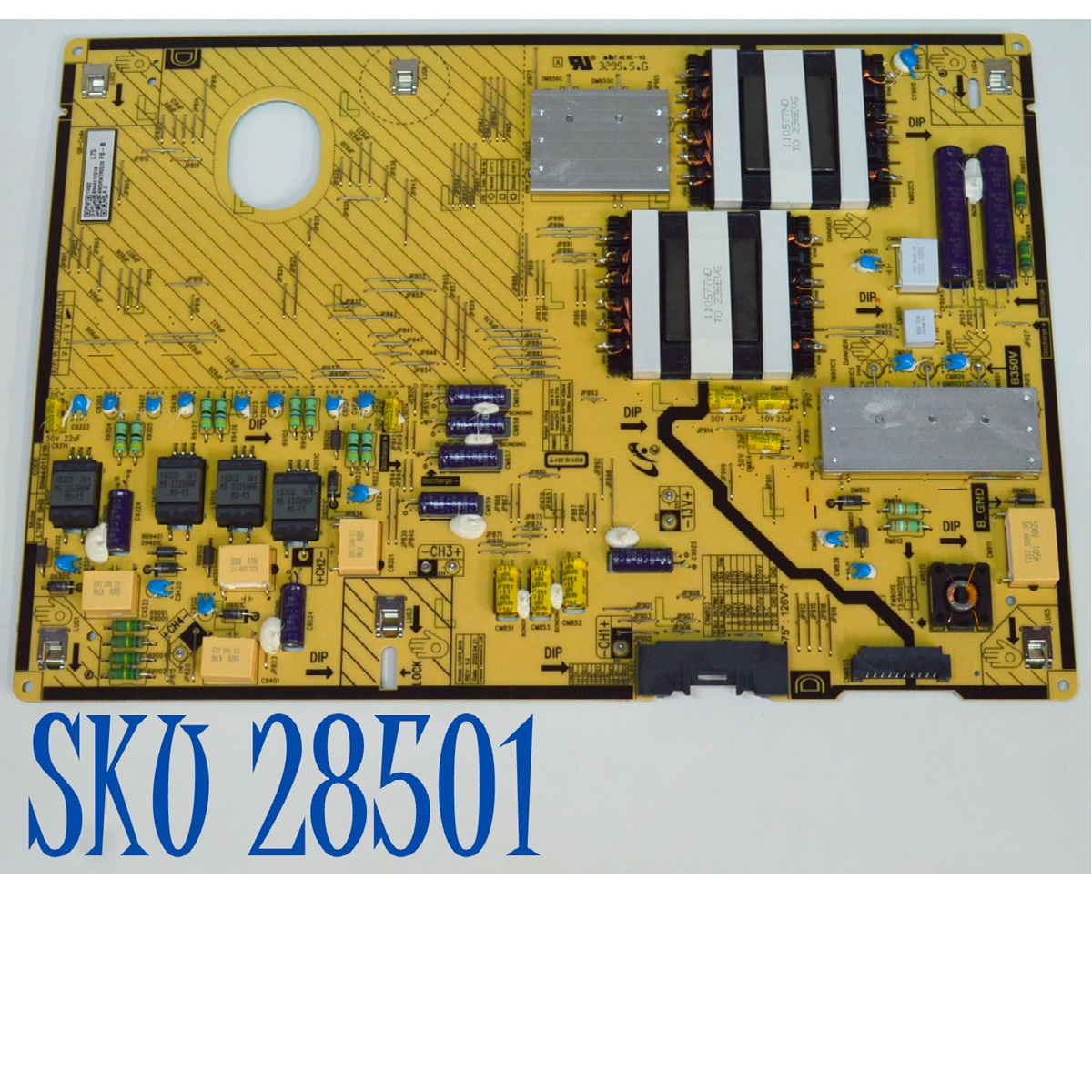 FUENTE DE PODER ORIGINAL PARA TV SAMSUNG / NUMERO DE PARTE BN44-01121B / L75F8_BHS / BN4401121B / PANEL CY-QD075FHHV1H / DISPLAY ST7461D04-9 V2.1 / BN96-54533B / MODELO QN75LS03DDFXZA / QN75LS03DDFXZA CA01